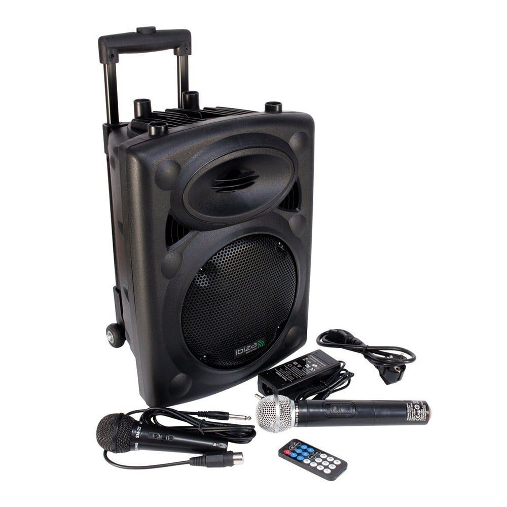 Ibiza Sound Portable 8 400w Battery Powered Bluetooth PA System inc W –  Simply Sound and Lighting