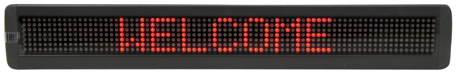 Led moving display discount