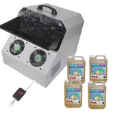 Thor Big Bubble Machine inc wireless remote + 20L Bubble Fluid