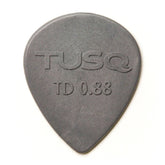 Graphtech Tusq Tear Drop Pick .88mm Gray - 72pcs