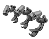 Shure e604 3-PACK Compact Dynamic Cardioid Drum Microphone with Clip
