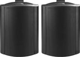 Monacor MKS-88/SW Paire de haut-parleurs 8" 80 W 8 ohm Noir Installation murale