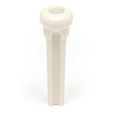 Graphtech Tusq Bridge Pins - 4mm White/mop Dot -6 Pces