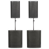 2X db Technologies Opera 10 + 2X SUB 618 18" Subwoofer Bundle