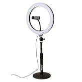 Kit d'éclairage annulaire LED sur scène pour le tournage de bandes d'artistes en streaming