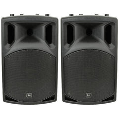 2x QTX QX12A 12" 400W Aktiv-PA-Lautsprecher 2x QTX QX12A 12" 400W Aktiv-PA-Lautsprecher