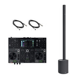 Denon DJ Prime GO and LD Systems Maui5 GO Battery Powered Bundle