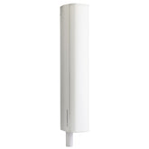 Audiophony iLINEspace60w 60 cm Bodenhalterung für iLINE83B mit stapelbarem Anschlusssockel – Weiß