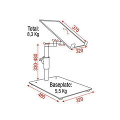 D8378 DAP DJ player stand Stand Suitable for Pioneer *B-Stock