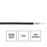eLumen8 TOUR RG-59 Koaxialkabel CX12GB 300M Rolltrommel für 3G-SDI-Kabel