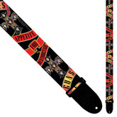 Perri`s 6013 Guns And Roses Poly Strap Banner
