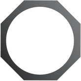 Eurolite Schwarzer PAR 64 Sechskant-Filtergelrahmen für Beleuchtungsgelfolie