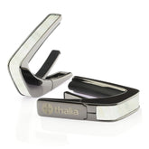 Thalia Black Chrome Finish Capo With White Mother Of Pearl Inlay