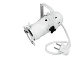 Eurolite PAR 16 Weißer Strahler GU10 Beleuchtungsspot 50W Retro Schaufensterdeko