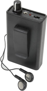 Adastra LR2 Testeur de récepteur de boucle auditive à induction alimenté par batterie