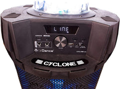 iDance Cyclone 6000 Portable PA System Bluetooth Speaker Party Dance Zumba