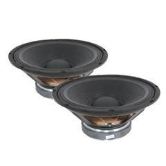 2x QTX QS Replacement Driver 12" 500W 8ohm Speaker Driver 2x QTX QS Replacement Driver 12" 500W 8ohm Speaker Driver