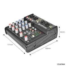 Citronic U-Pad Table de mixage compacte Interface USB Studio Podcast Table de mixage Citronic U-Pad Table de mixage compacte Interface USB Studio Podcast Table de mixage