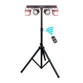 9018D KAM Derby FX Bar Effects Bar inc. 4 Lights/Stand *B-Stock