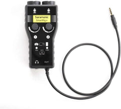 Saramonic SmartRig+ 2-Kanal-XLR-Schnittstelle mit 3,5-mm-Klinkenanschluss Saramonic SmartRig+ 2-Kanal-XLR-Schnittstelle mit 3,5-mm-Klinkenanschluss