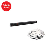 The Confetti Maker Handheld Confetti Cannon 50cm Silver Metallic
