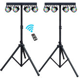 2x Thor Partybar Eco, LED Lighting Effects Bar