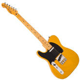Vintage V52 Left Handed Electric Guitar - Butterscotch