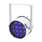 LEDJ Stage Par 12 Quad MKII Poliert 12 x 8W