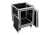 Roadinger Special Combo Case Pro, 10U mit Rollen