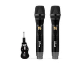 Gemini GMU-M200 Dual Handheld Wireless Mic System + Receiver