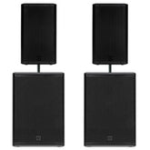RCF ART 912-A + SUB 15-AS Subwoofer Active Speaker Sound System 8600W