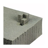 Feuille de mousse Flightcase universelle DAP 1,2 mx 0,6 m épaisseur 10 cm