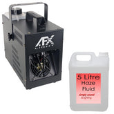 AFX HAZE800 DMX Haze Machine Hazer 700W avec télécommande RF et fluide