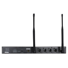 W Audio DQM 600H Quad-Funkmikrofon, kabelloses Handmikrofonsystem CH38 W Audio DQM 600H Quad-Funkmikrofon, kabelloses Handmikrofonsystem CH38
