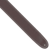 Perris 174 Double Stitched 2.5 Inch Leather Strap - Tan