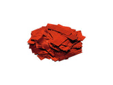 TCM FX Confettis métalliques rectangulaires 55x18mm, rouge, 1kg