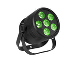 EUROLITE LED Silent Par Can 6 QCL RGBW +WW sol noir