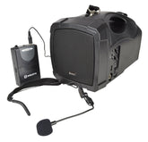 adastra H25B Handheld PA with Neckband Mic, USB, FM & Bluetooth