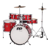 P.p. 5pc Junior Drum Kit- Red