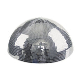 Showtec Demi boule à facettes 30 cm 300 mm Boule à facettes Boule à paillettes tournante DJ Disco Décor
