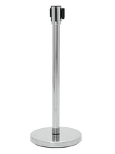 GUIL PST-11N Barrier System with Retractable Belt (black) Crowd Control Queue
