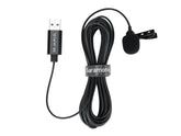 Saramonic SR-ULM10L Microphone cravate USB 6M amélioré pour PC et MAC