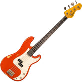 Vintage V4 Bass Icon - Distressed Firenza Red