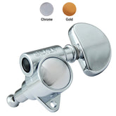 Grover Vintage Usa Type Rotomatic M/heads - Chrome