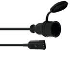 Omnitronic Adapterkabel-Konverter Europa Shucko-Buchse auf IEC-Stecker