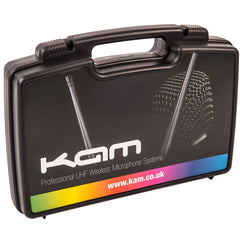 Kam KWM11PRO UHF Dual Handheld Wireless Microphone Kam KWM11PRO UHF Dual Handheld Wireless Microphone