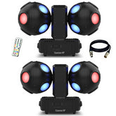 2x Chauvet DJ Cosmos HP Effects Light inc remote