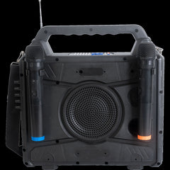 Système de karaoké sur batterie Ibiza Sound Karavision avec microphone sans fil Système de karaoké sur batterie Ibiza Sound Karavision avec microphone sans fil