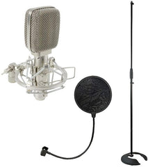 Citronic RM06 Bändchenmikrofon für Aufnahmeinstrumente und Gesangsstudio-Paket Citronic RM06 Bändchenmikrofon für Aufnahmeinstrumente und Gesangsstudio-Paket