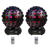 JB Systems LED GLOBE LED Mirrorball Rotating Mirror Ball DMX DJ